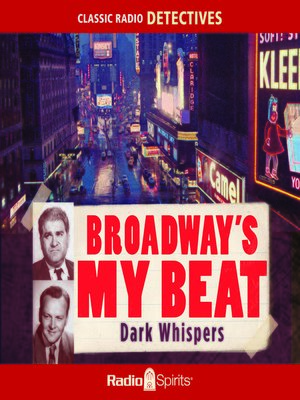 cover image of Broadway's My Beat: Dark Whispers